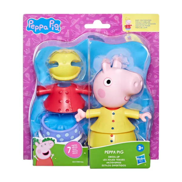 Ігровий набір PEPPA FIGURINES — Модна пригода: Одягни Пеппу