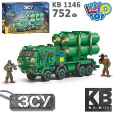 Конструктор KB 1146 військовий, машина, РК "Нептун", 752 дет., кор., 40-27-7,5 см.