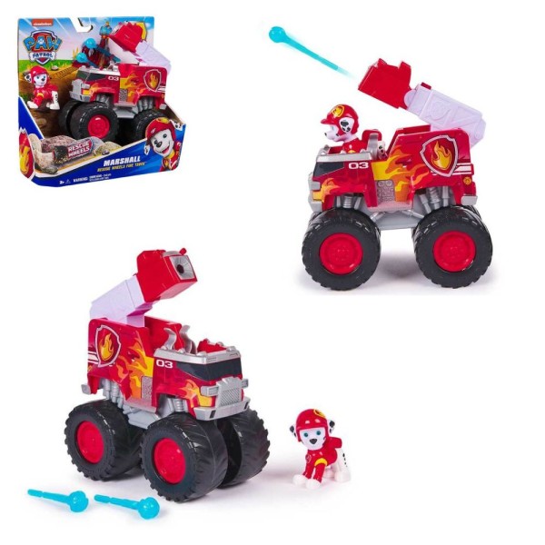 Великий рятувальний автомобіль-трансформер Paw Patrol з Маршалом (Мега колеса)