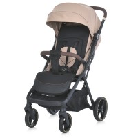 Візок дитячий ME 1127-G BEYA Beige прогулянковий, до 22 кг, PU колеса, чохол, бежевий