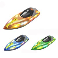 Катер HJ819 радіокер. 2,4G, акум., USB, 3 кольори, світло, кор., 28-20-8,5 см.