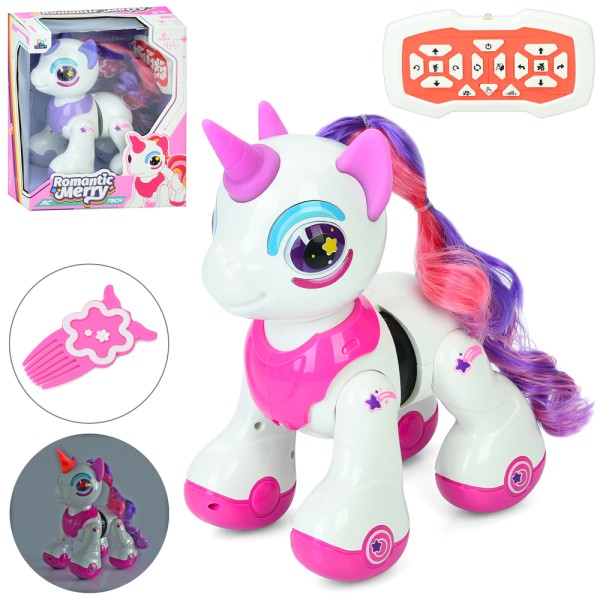 Інтерактивна іграшка єдиноріг 8008 на дистанційному керуванні