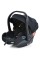 Автокрісло дитяче ME 1186 i-KEEP Melange Jet Black i-SIZE R129, зріст дитини 40-87 см., чорний.