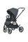Візок дитячий ME 1191 CHLOE Magnet Gray прогулянковий,регул.ручка,регул.спинки,алюм.рама,темно-сірий