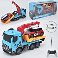 Евакуатор YJ-118-3-5 радіокер., акум., 1:14, гумові колеса, USB, 2 види, світло, кор., 43-21,5-13см.