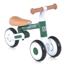 Біговел дитячий PROFI KIDS 6 д. MBB 1013-3 3 колеса EVA,сталева рама,склад.,зелений