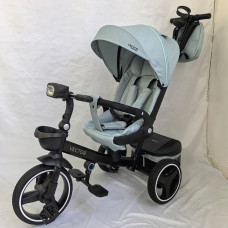 Велосипед ME 1162-1 VECTOR Cloud Blue 3 кол.PU (12/10)обер.сид., кол.гальма,скл.кермо,світло,голубий