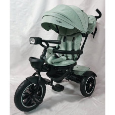 Велосипед ME 1193 MODENA Cloud Blue (1шт) 3 кол.гума а.п.(12/10) поворот сид.,швидкоз'ємні кол.гальма,склад.кермо,світло,підшип.,сумка,голубий