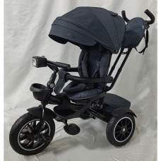 Велосипед ME 1193 MODENA Dark Gray 3кол.гума а.п.(12/10)оберт.сид.,кол.гальма,скл.кермо,світ.,графіт