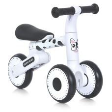 Біговел дитячий PROFI KIDS 6 д. MBB 1013-4D 3 кол. EVA, стальн. рама, склад., біло-чорний бульдог